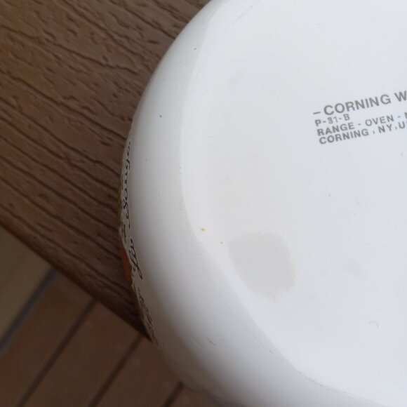 Vintage Corning Ware Spice of Life La Sauge 1 Pint Sauce Pan with Lid P-81-B - Picture 10 of 16